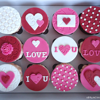 dort  Valentýnské cupcakes
